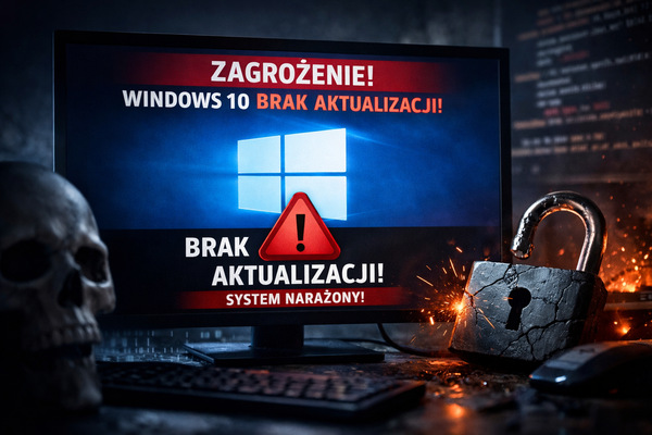 Brak aktualizacji Windows 10 to zagrożenie